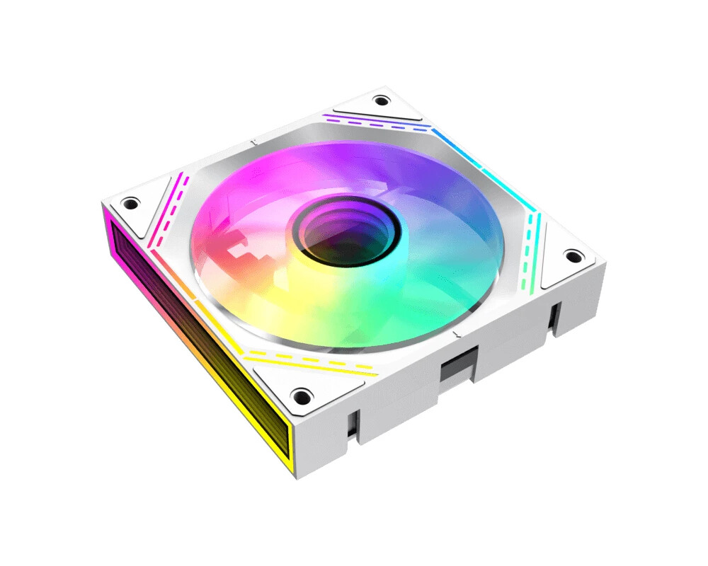 Вентилатор Gamemax Комплект вентилатори Pack 3-in-1 3x120mm - FN12A-S3I White 5