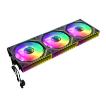  Gamemax Комплект вентилатори Pack 3-in-1 3x120mm - FN12A-S3I-R Black 839235 GM-14050101682 на топ цена - PIC.bg