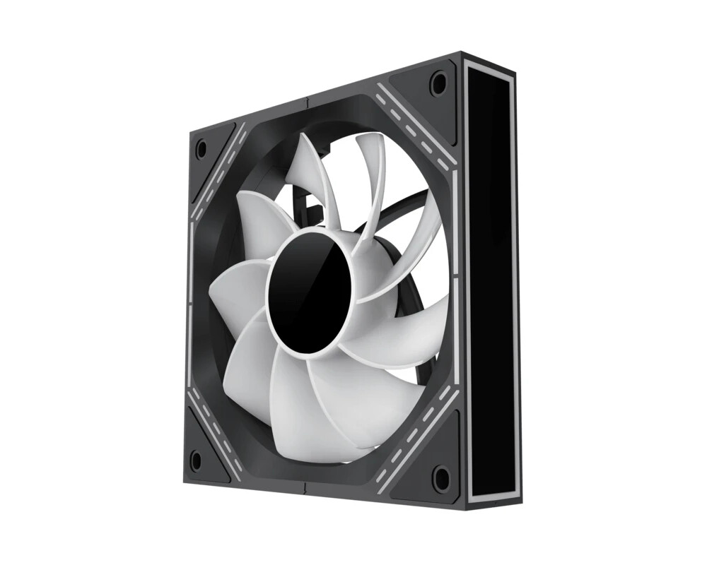 Вентилатор Gamemax Комплект вентилатори Pack 3-in-1 3x120mm - FN12A-S3I-R Black 10
