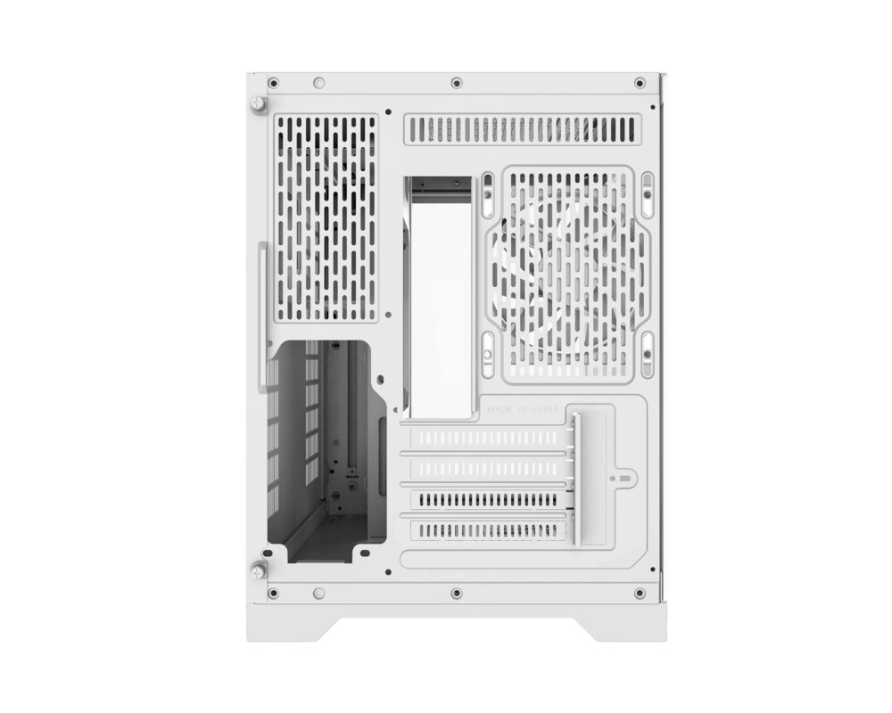 Кутия Gamemax mATX - HYPE-M White - 3 x 120 mm... 8