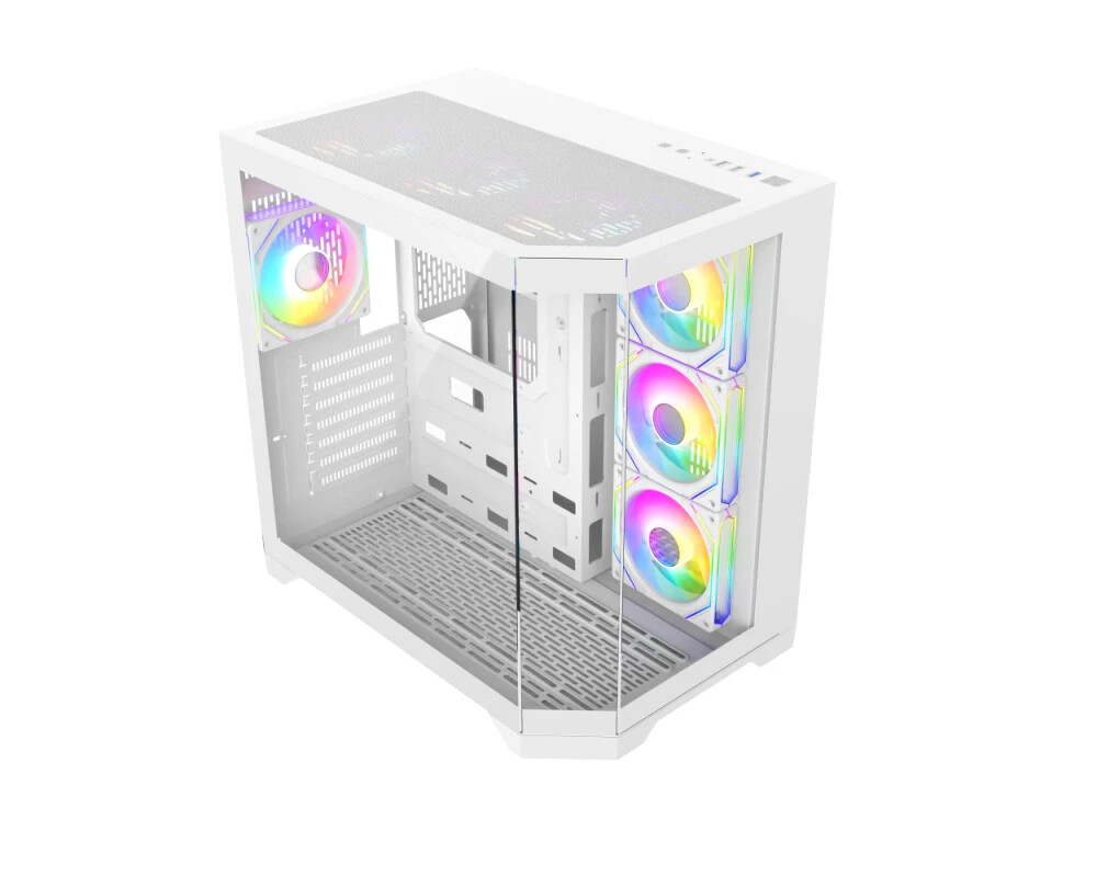 Кутия Gamemax ATX - HYPE-A White - 4 x 120 mm... 3
