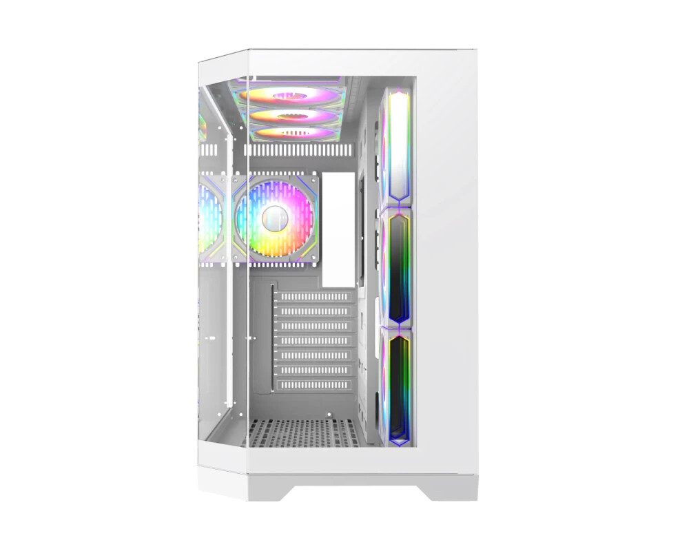 Кутия Gamemax ATX - HYPE-A White - 4 x 120 mm... 4