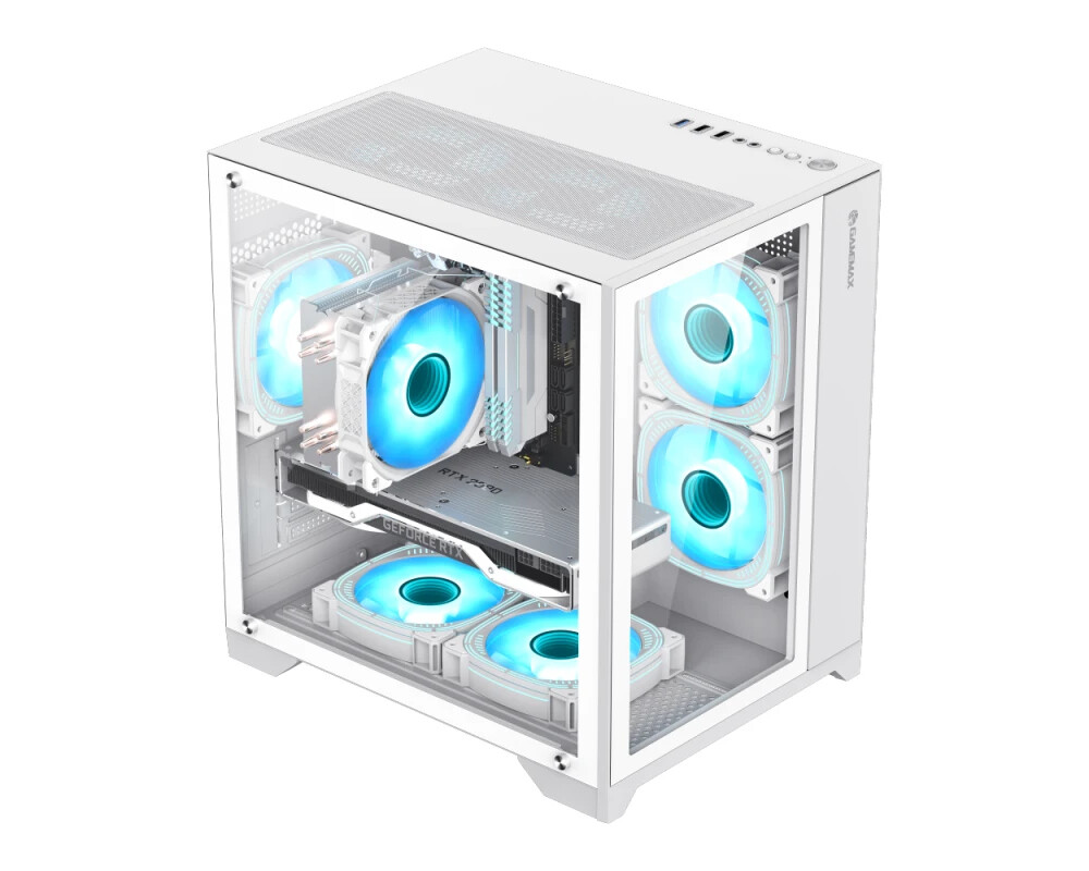Кутия Gamemax mATX - Infinity Mini White 3