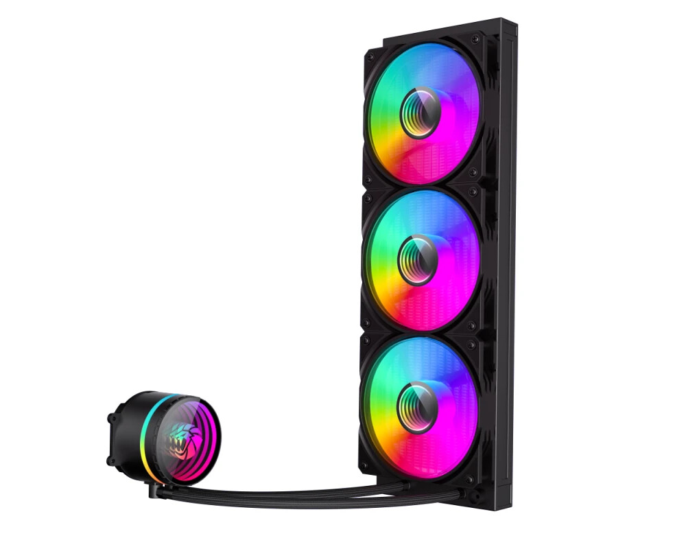 Охладител за процесор Gamemax IceBurg 360 Infinity Black - Infinity Mirror 3