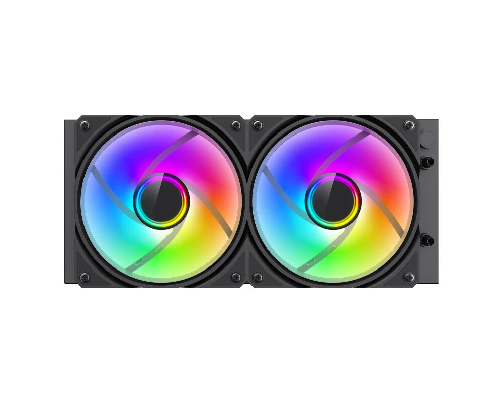 Охладител за процесор Gamemax IceBurg 240 Infinity Black - Infinity Mirror 4