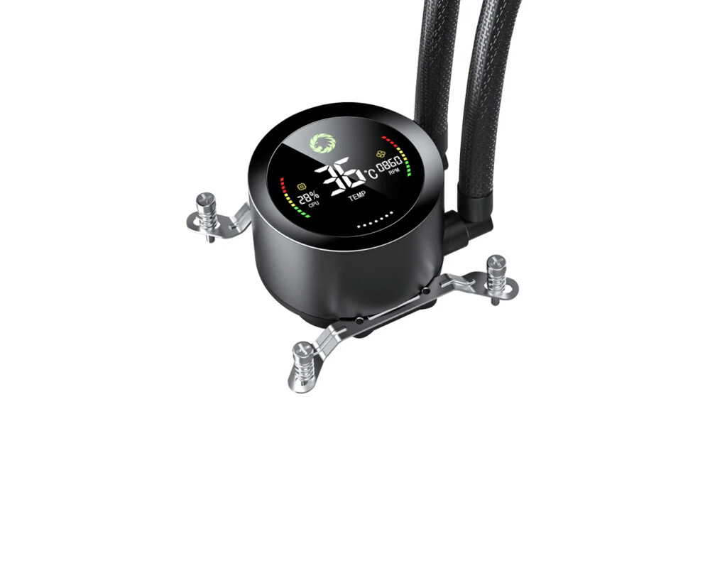 Охладител за процесор Gamemax IceBurg 240 Digital Black - Addr... 6