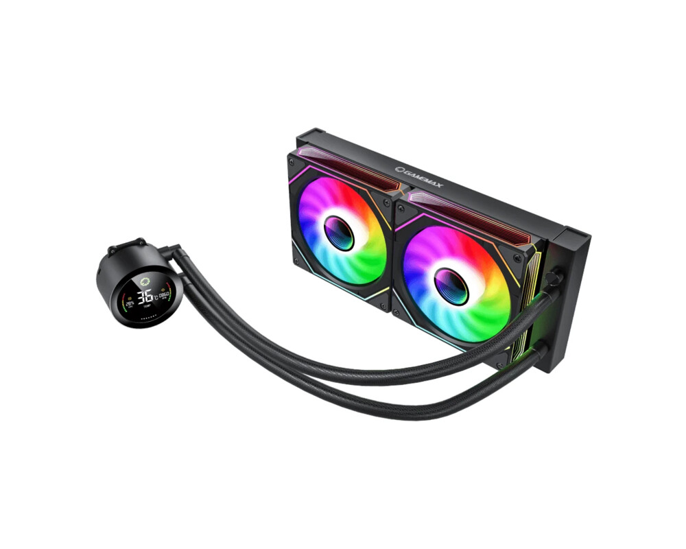 Охладител за процесор Gamemax IceBurg 240 Digital Black - Addr... 3