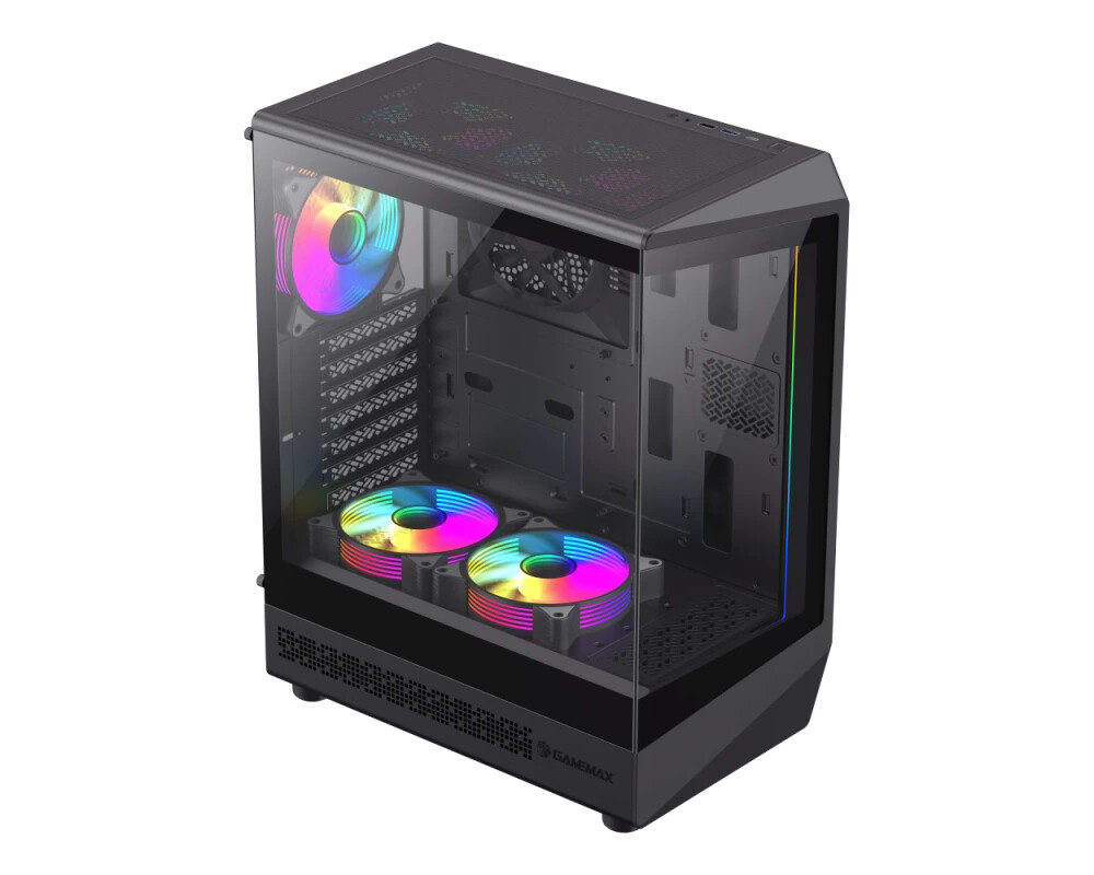 Кутия Gamemax ATX - Vista COC AB - 5 x 120 mm A-RGB Fans 2