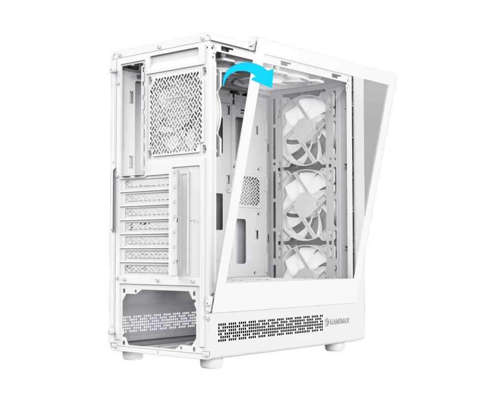 Кутия Gamemax ATX - Storm 2 AW - 6 x 120 mm Ad... 3