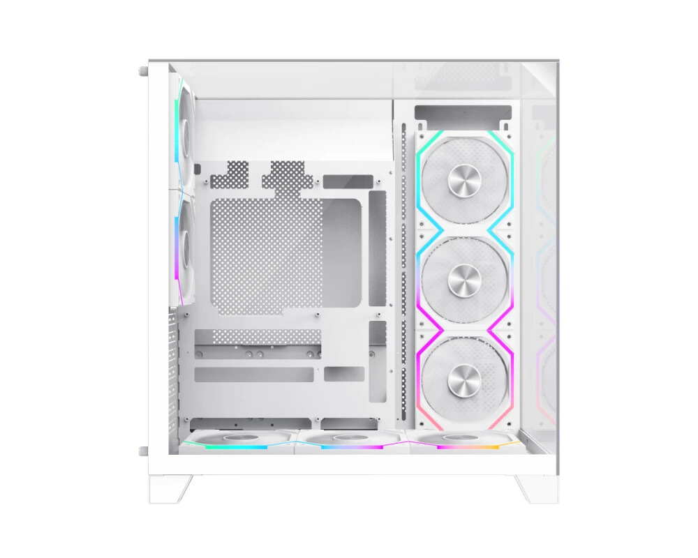 Кутия Gamemax ATX - Infinity Pro White - 5 x 1... 7
