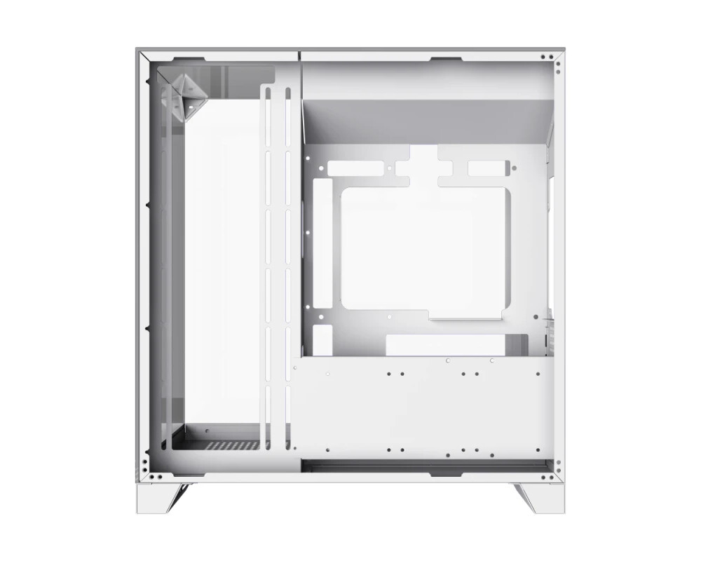 Кутия Gamemax ATX - Infinity Plus White 8