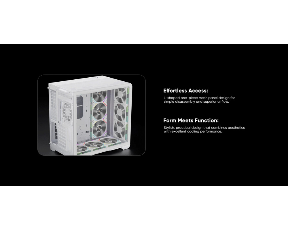 Кутия 1stPlayer ATX - VT7-BK - USB-C 14