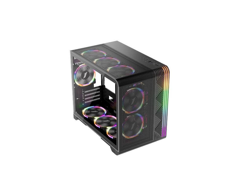 Кутия 1stPlayer mATX - VT6-BK - Mesh 2