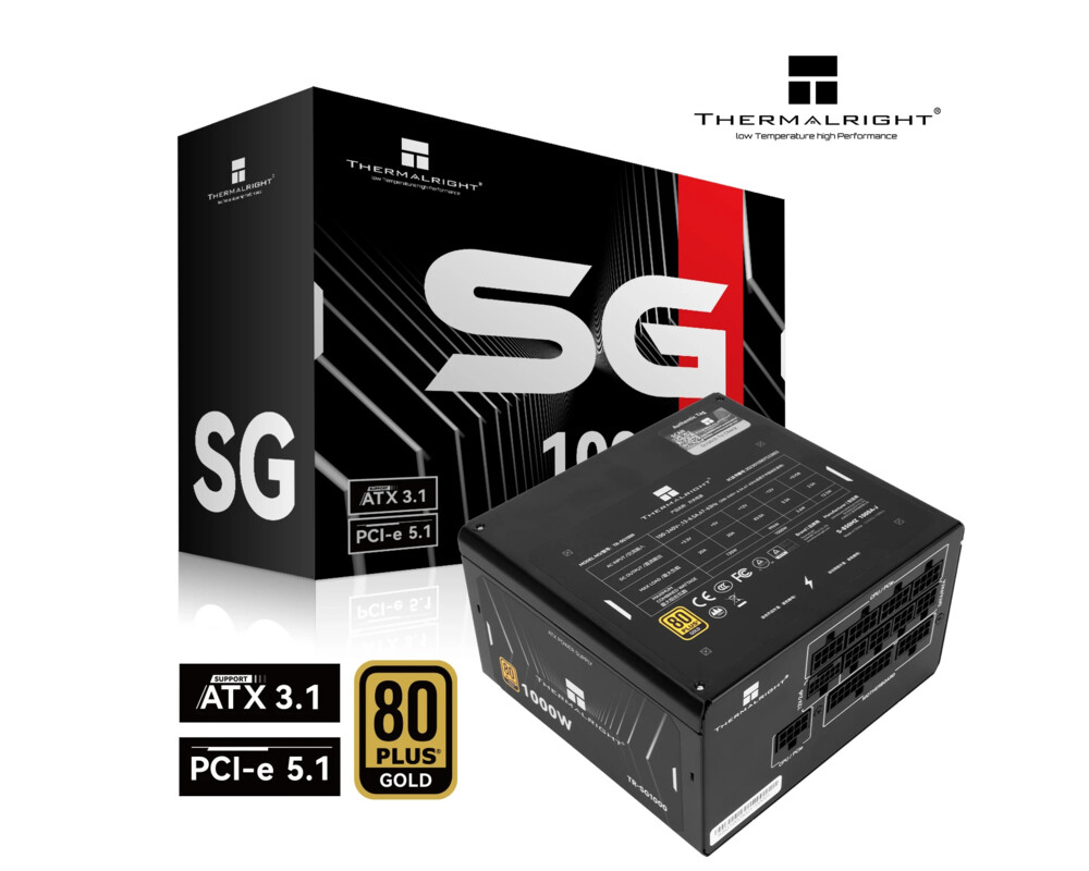 Захранване Thermalright ATX 3.1 1000W Gold 6