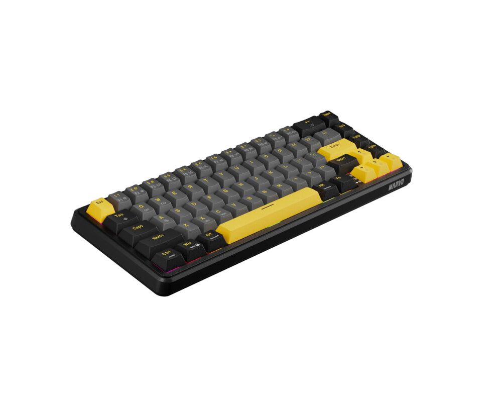 Клавиатура Marvo професионална геймърска механична клавиатура Professional Gaming Mechanical Keyboard Magma M40 KG964 - 8K 5