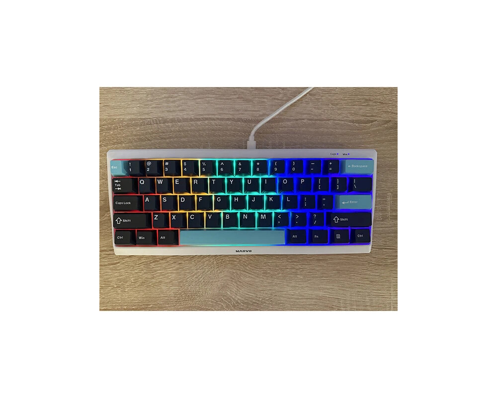 Клавиатура Marvo капачки за клавиатура Custom Keycap Set PBT 5
