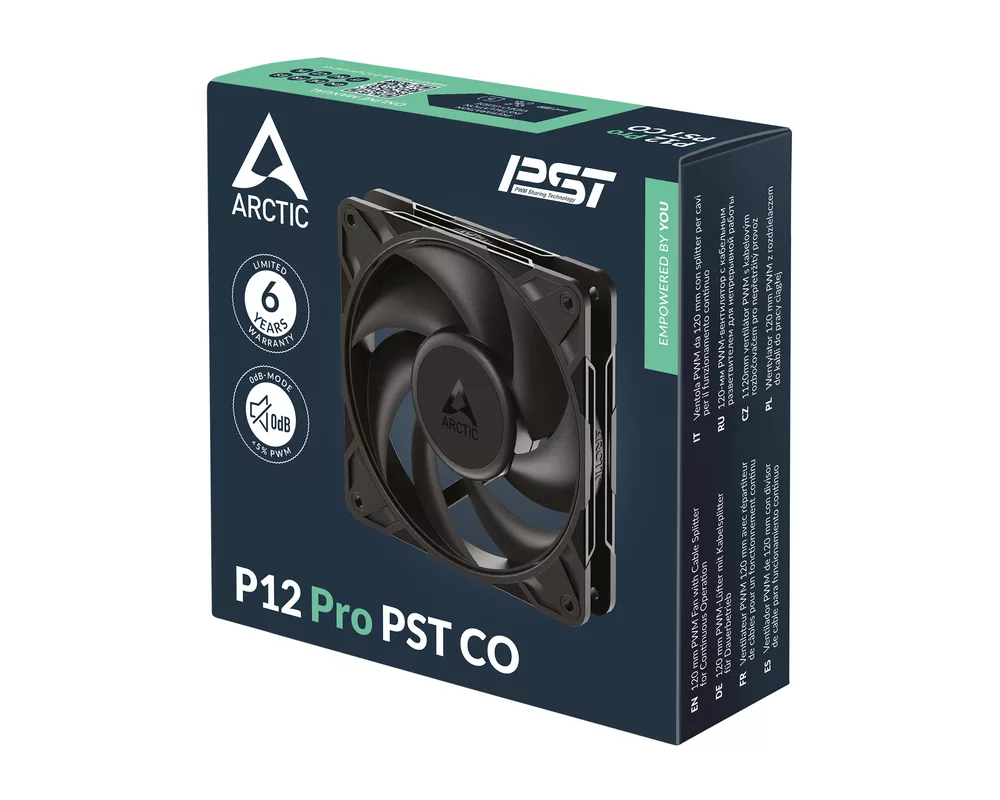 Вентилатор ARCTIC P12 Pro PST CO - 120mm PWM 12