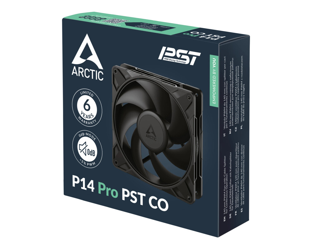 Вентилатор ARCTIC P14 Pro PST CO - 140mm PWM 12