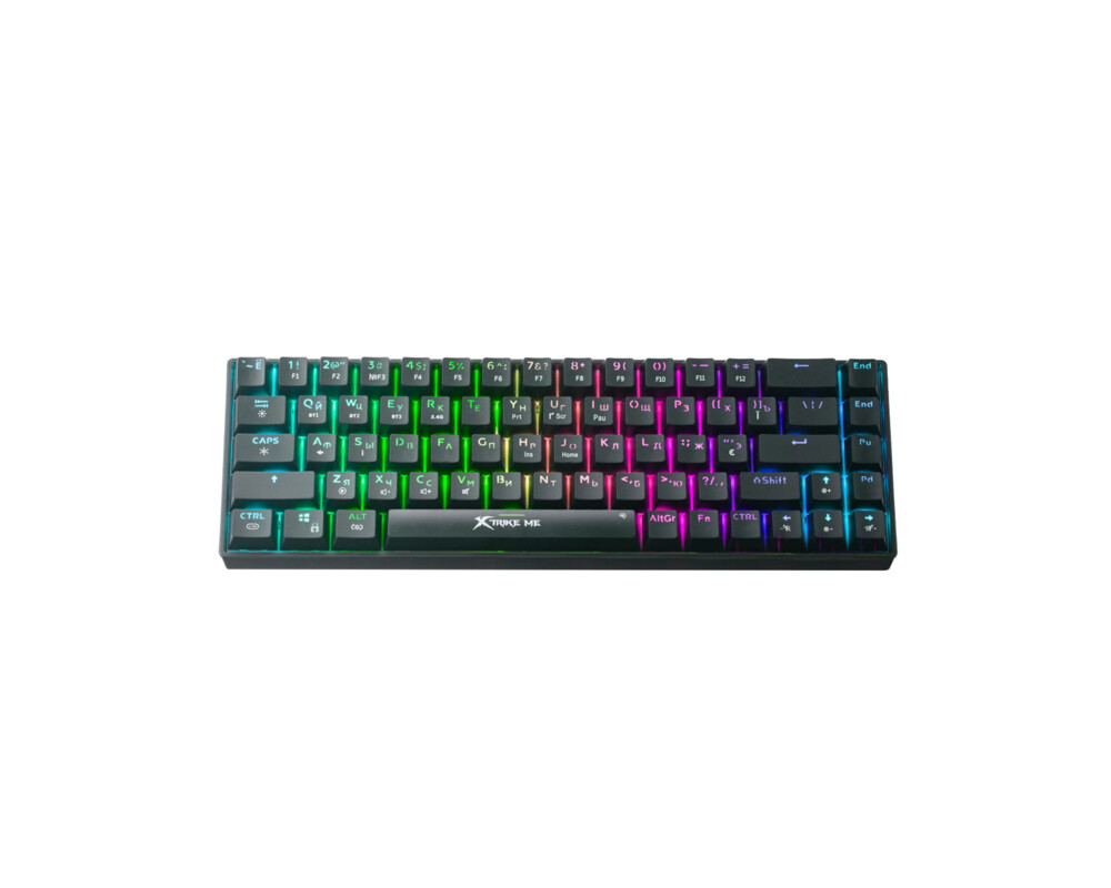 Клавиатура Xtrike ME безжична механична геймърска клавиатура Wireless Gaming Mechanical keyboard - GK-995W - RED switches 2