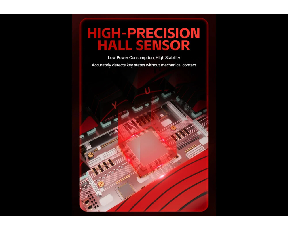 Клавиатура Madlions професионална геймърска механична клавиатура Professional Gaming Mechanical Keyboard MAD 60 PRO - Black 7