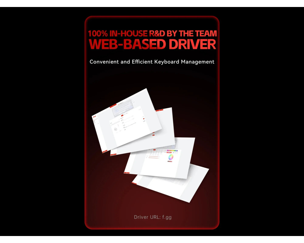 Клавиатура Madlions професионална геймърска механична клавиатура Professional Gaming Mechanical Keyboard MAD 60 PRO - Black 11