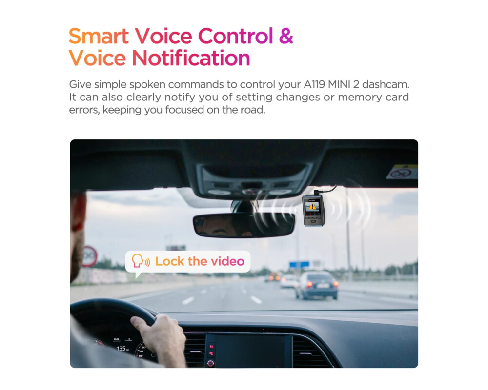 Видеорегистратор VIOFO Dash Cam A119 MINI 2 - GPS Module 13