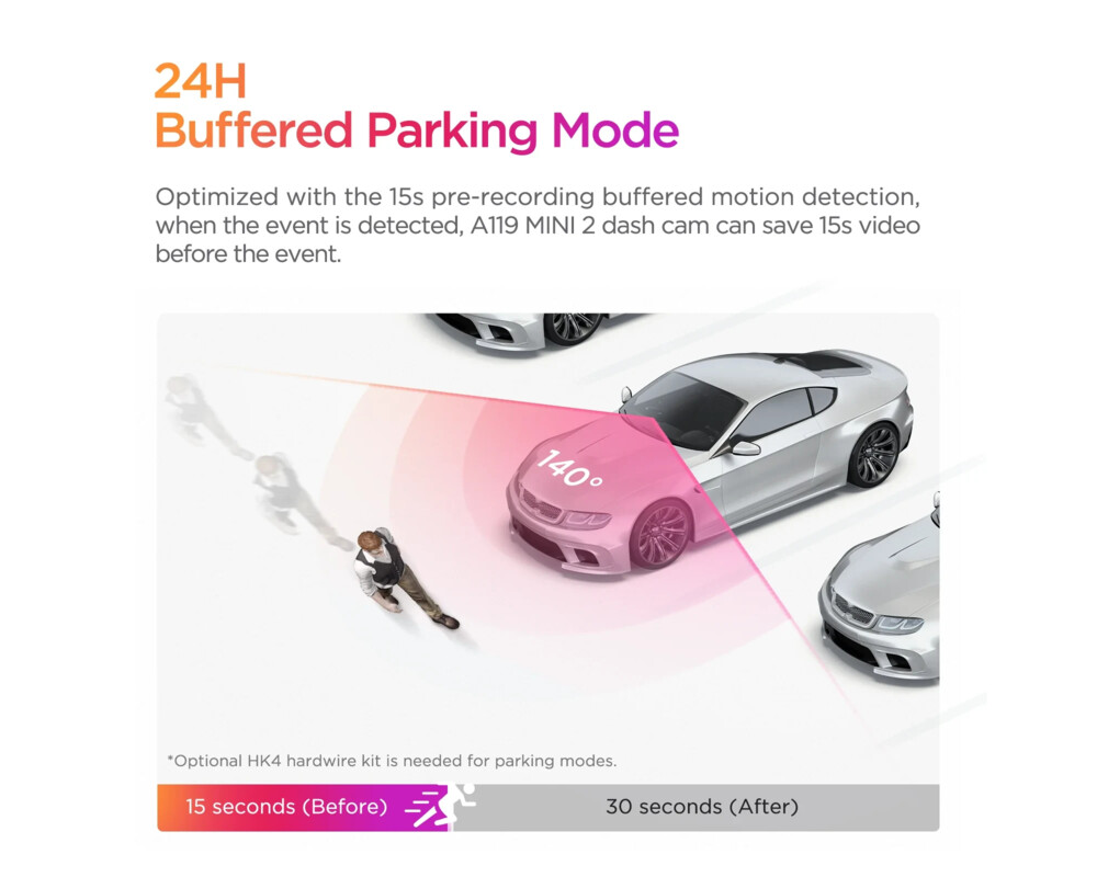 Видеорегистратор VIOFO Dash Cam A119 MINI 2 - GPS Module 14