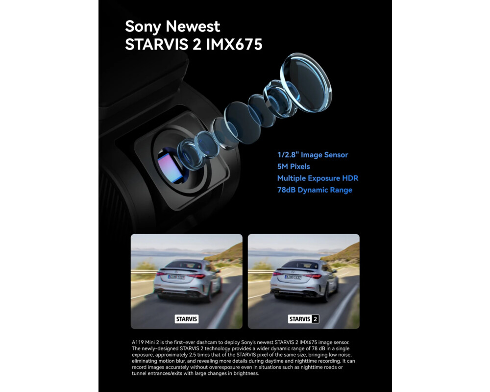 Видеорегистратор VIOFO Dash Cam A119 MINI 2 - GPS Module 4