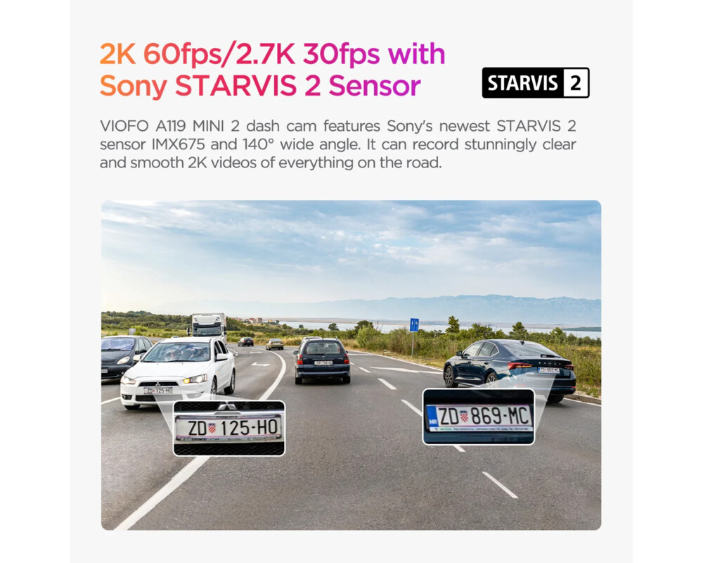 Видеорегистратор VIOFO Dash Cam A119 MINI 2 - GPS Module 7