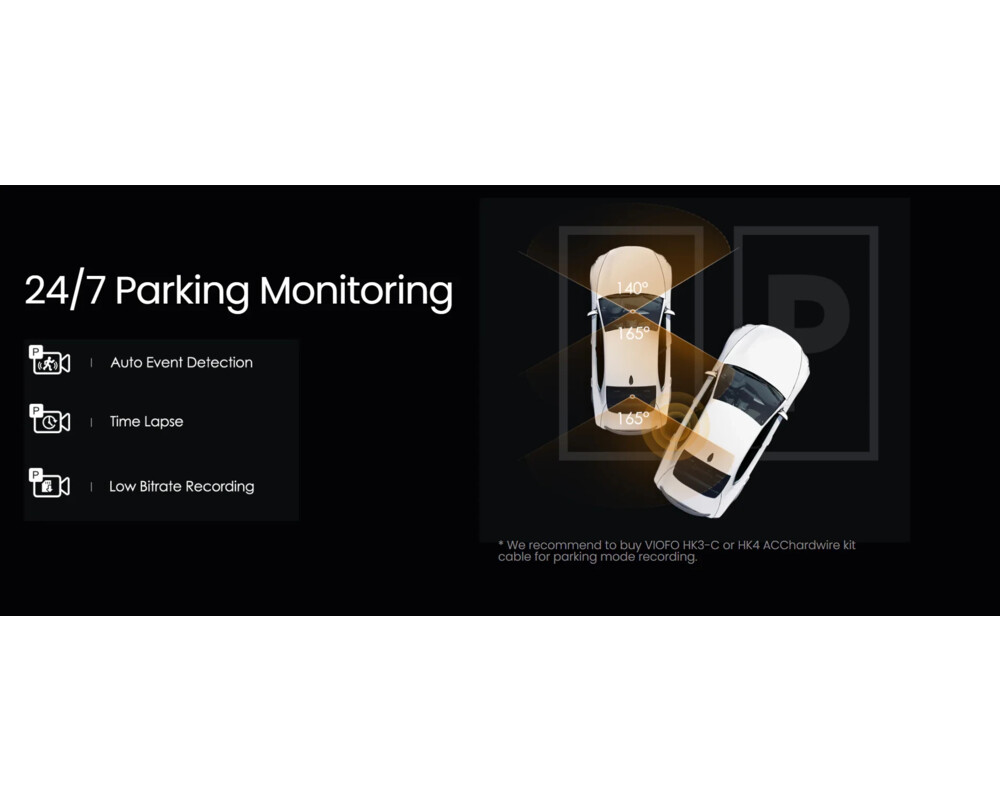 Видеорегистратор VIOFO Dash Cam A139 PRO 3 Channel - 4K UHD 19