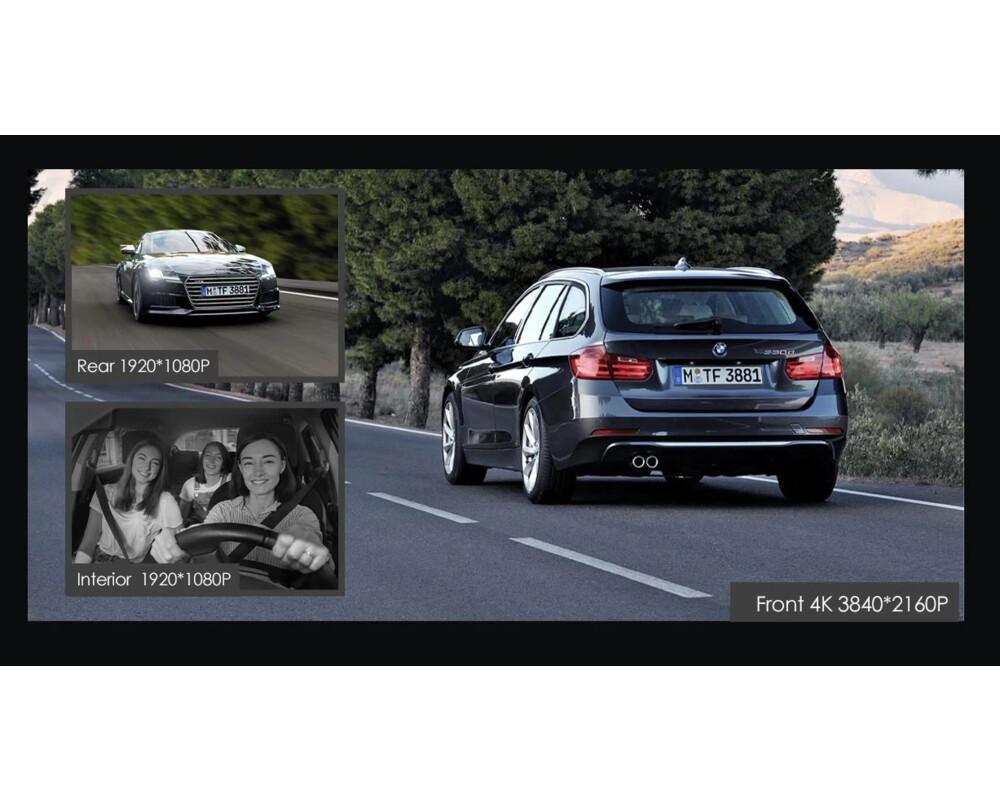 Видеорегистратор VIOFO Dash Cam A139 PRO 3 Channel - 4K UHD 18