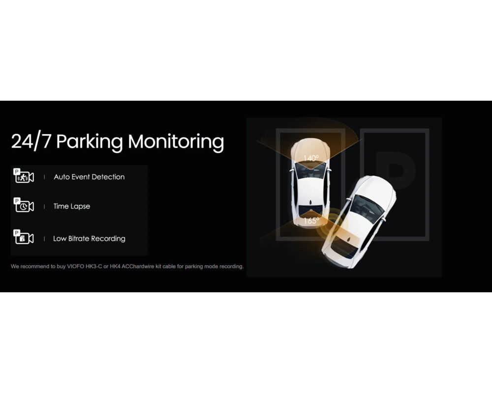 Видеорегистратор VIOFO Dash Cam A139 PRO 2 Channel - 4K UHD 18