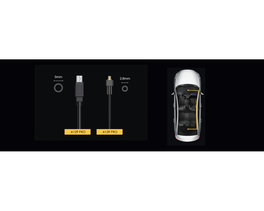 Видеорегистратор VIOFO Dash Cam A139 PRO 2 Channel - 4K UHD 19