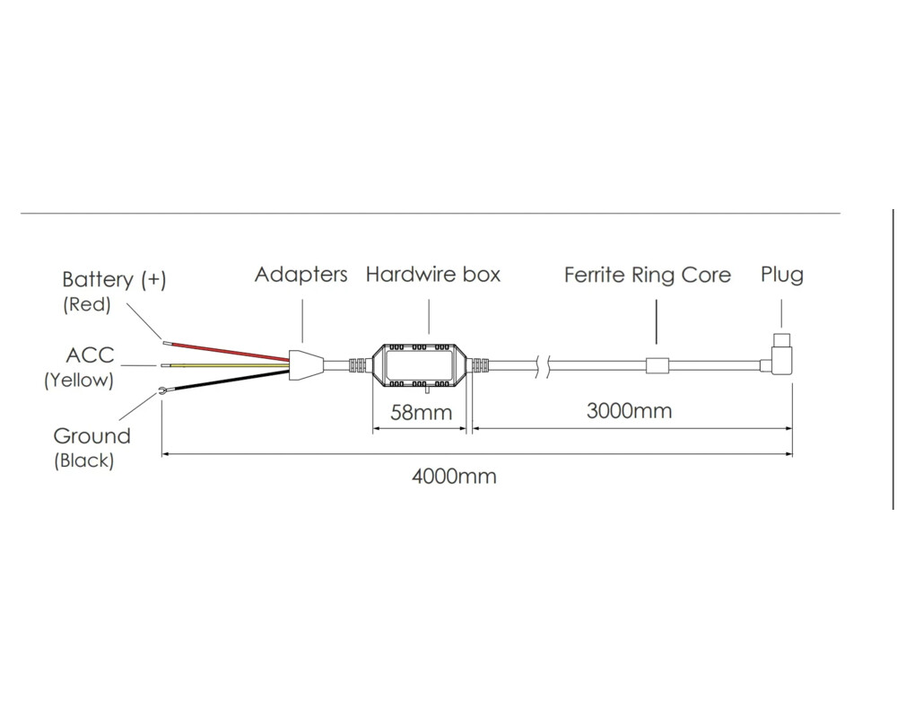 Видеорегистратор VIOFO Hardwire Kit - HK3 Type-C - Low Vo... 11