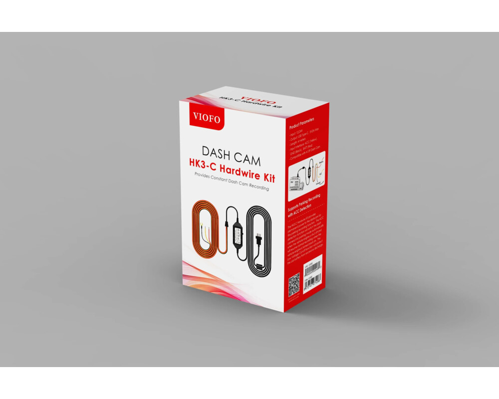 Видеорегистратор VIOFO Hardwire Kit - HK3 Type-C - Low Vo... 6