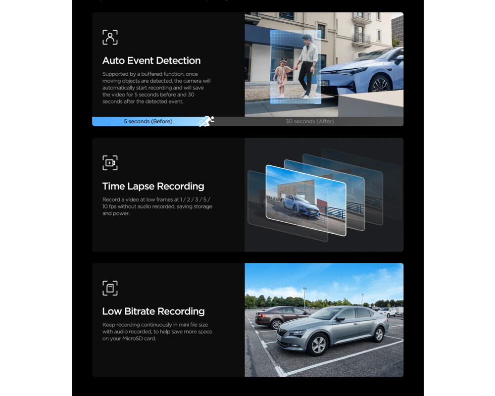 Видеорегистратор VIOFO Dash Cam VS1 - 2K 12