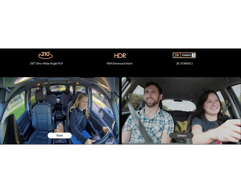 Видеорегистратор VIOFO Dash Cam A329S 3 Channel - 4K 13