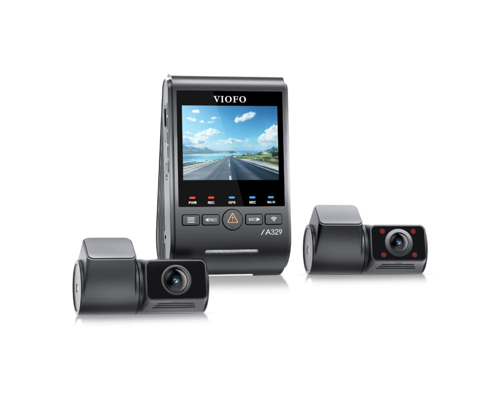 Видеорегистратор VIOFO Dash Cam A329S 3 Channel - 4K 3