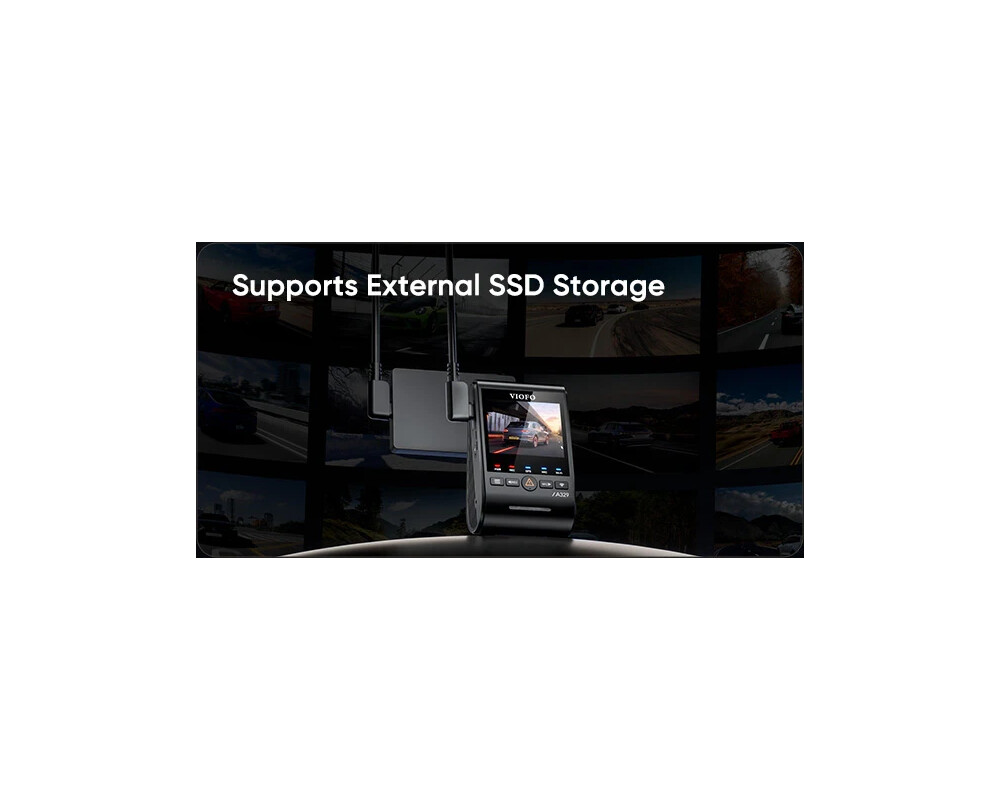Видеорегистратор VIOFO Dash Cam A329S 3 Channel - 4K 10