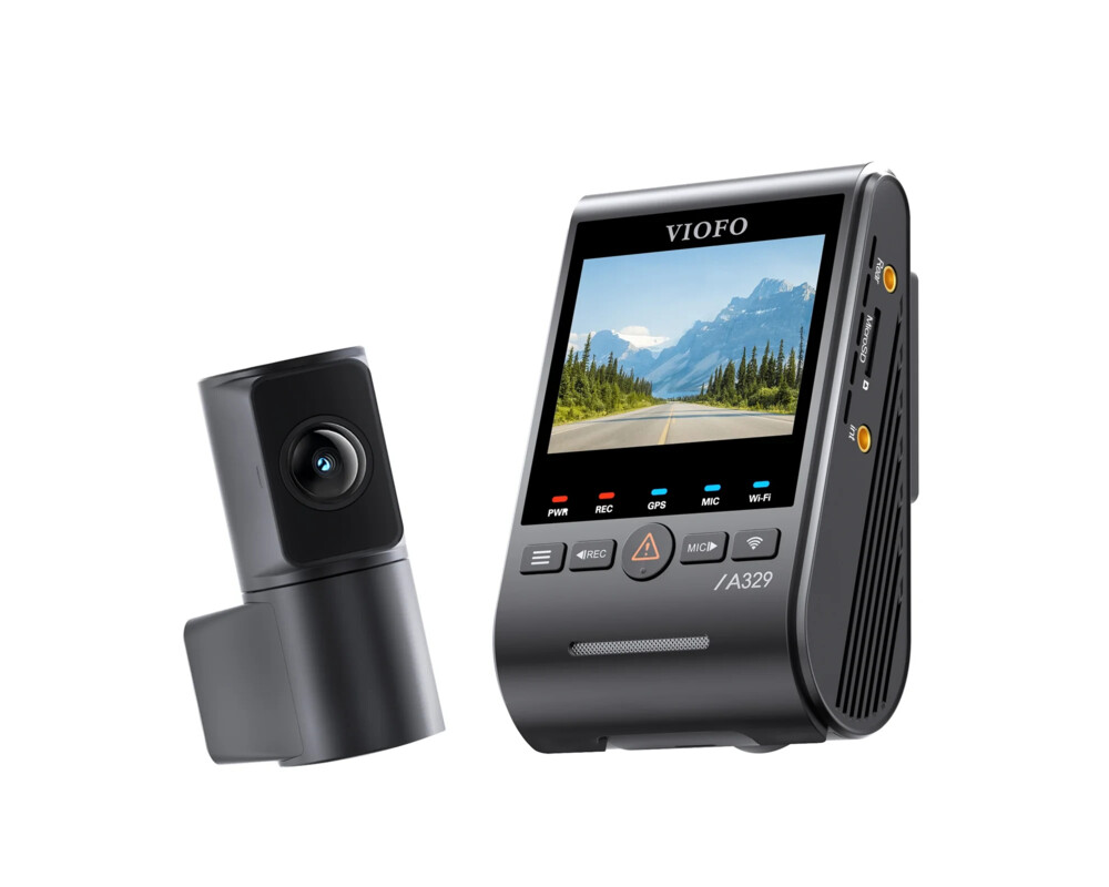 Видеорегистратор VIOFO Dash Cam A329S 2 Channel - 4K 5