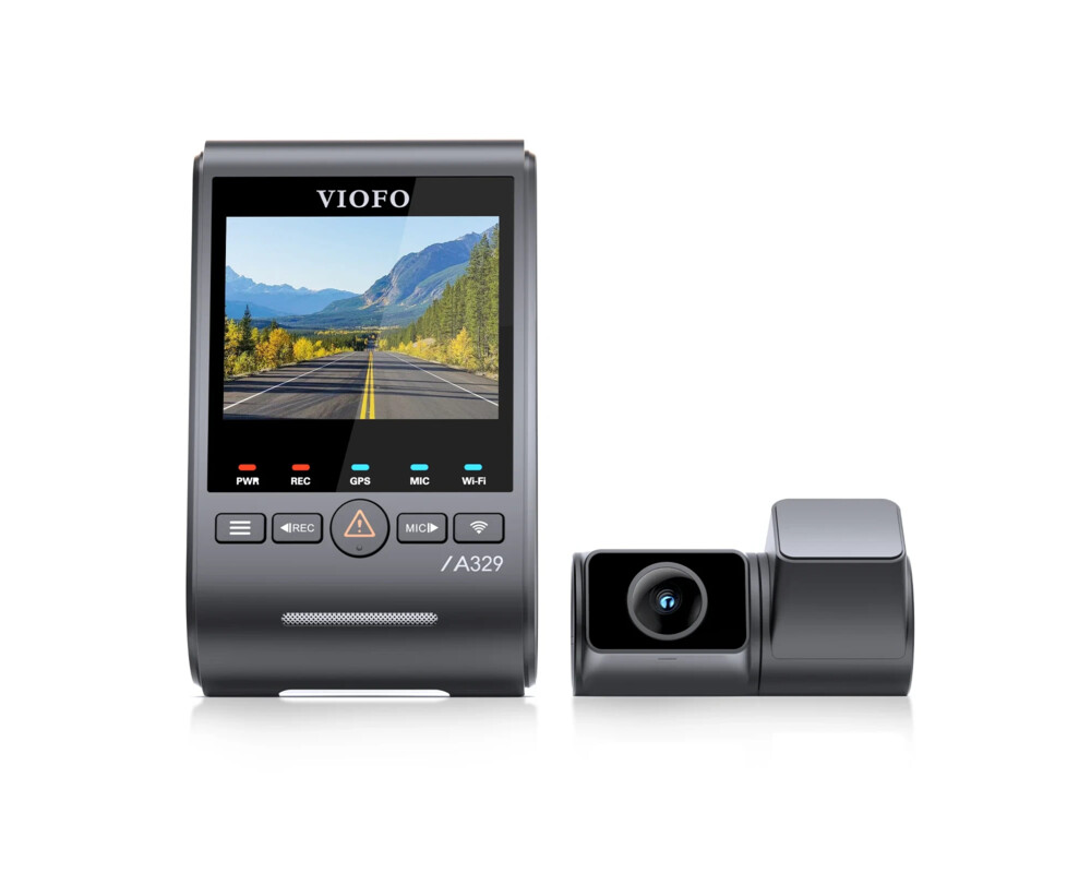 Видеорегистратор VIOFO Dash Cam A329S 2 Channel - 4K 4