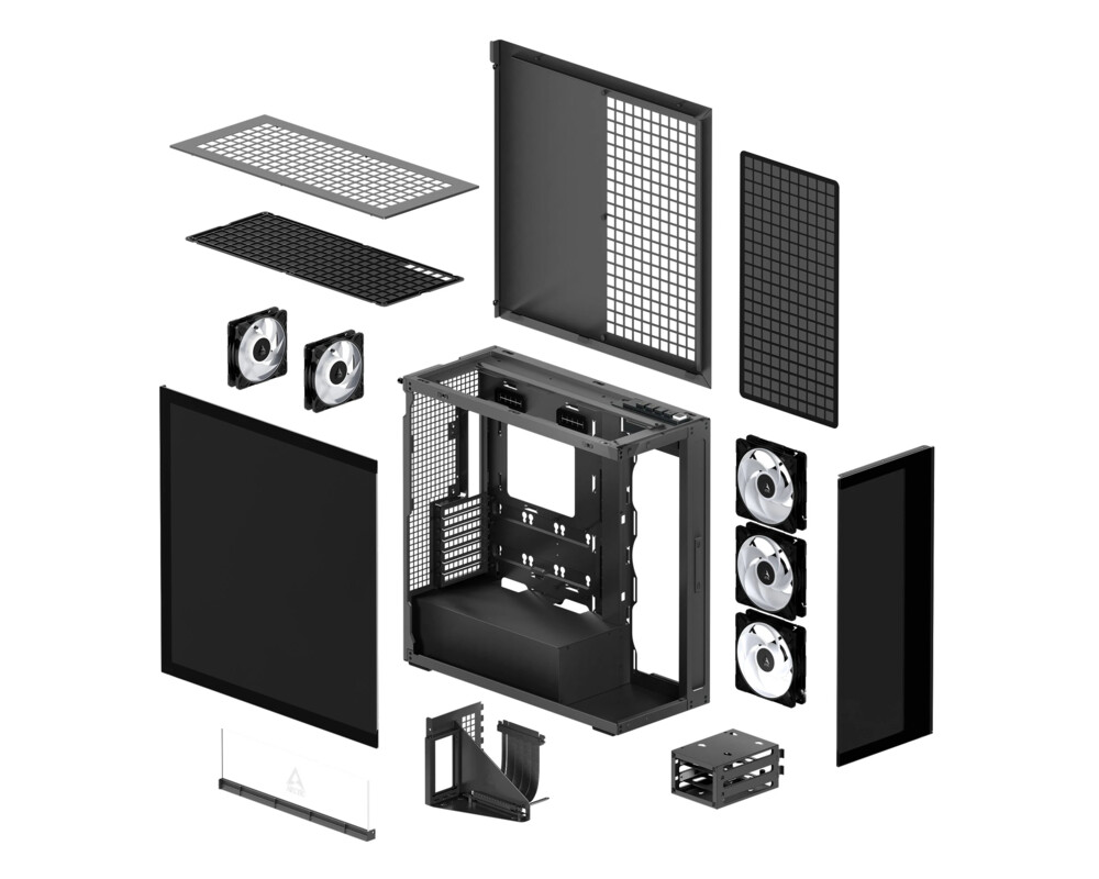 Кутия Arctic E-ATX - Xtender VG 20