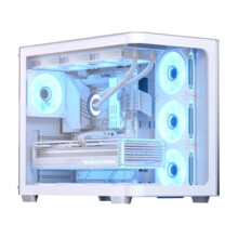  AeroCool ATX - P500C-G-WT-v1 - 4 x 120 m... 846401 ACCM-PN01043.21 на топ цена - PIC.bg