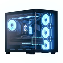  AeroCool ATX - P500C-G-BK-v1 - 4 x 120 m... 846402 ACCM-PN01043.11 на топ цена - PIC.bg