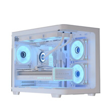  AeroCool mATX - P300C-G-WT-v1 - 3 x 120... 846403 ACCS-PN02033.21 на топ цена - PIC.bg