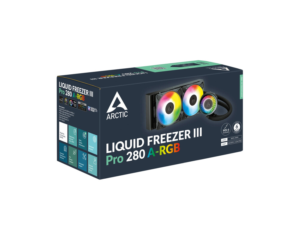 Охладител за процесор Arctic Liquid Freezer III Pro 280 A-RGB... 6