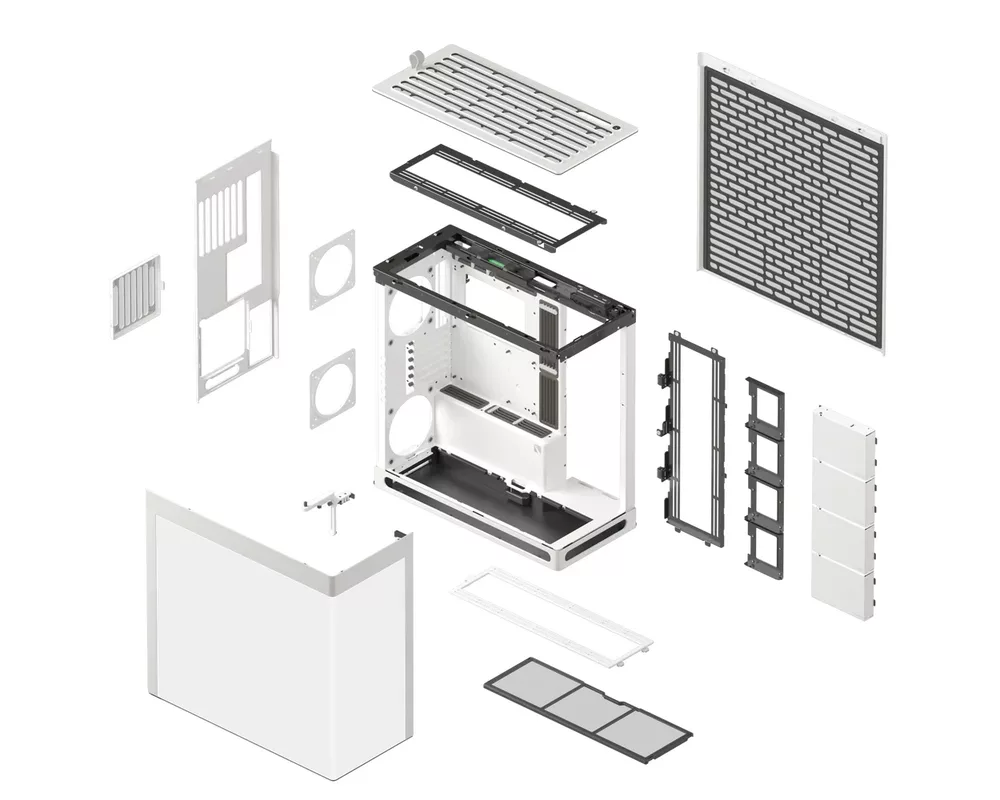 Кутия HAVN E-ATX - HS 420 Base Edition White 10