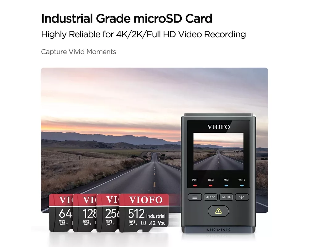Флаш карта VIOFO за видеорегистратор MicroSDXC 64GB... 5