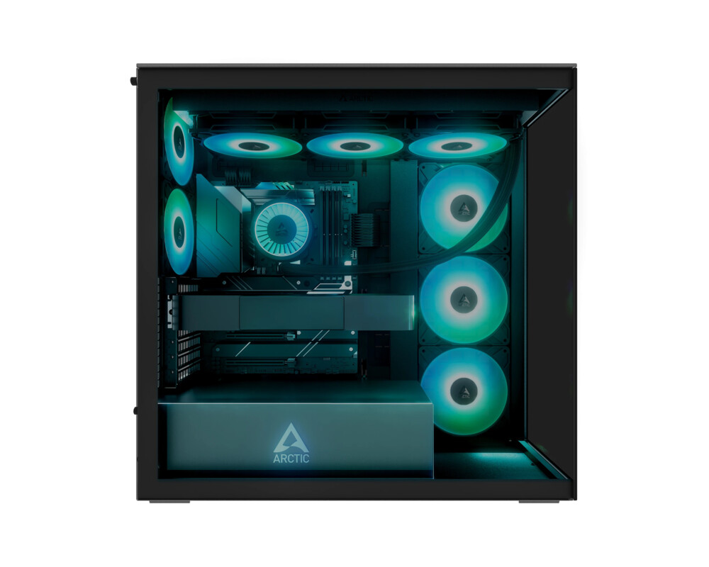 Кутия за компютър Arctic Xtender - Black Mid-Tower 11