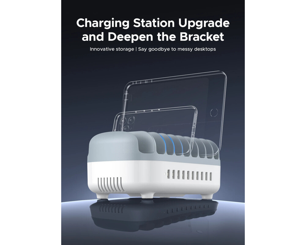 Зарядно Orico Charger Station 220V - 10 x USB 12... 3